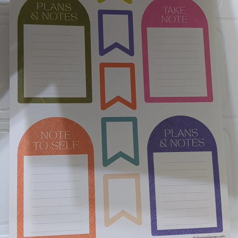 Happy Planner Tropical Boho Stickers